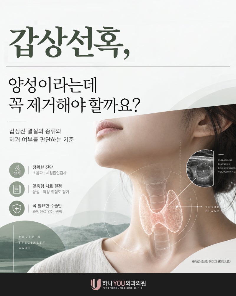 갑상선 혹 수술 대신 갑상선 고주파 시술도 가능한 경우 ㅣ서면하나유외과 사진 2