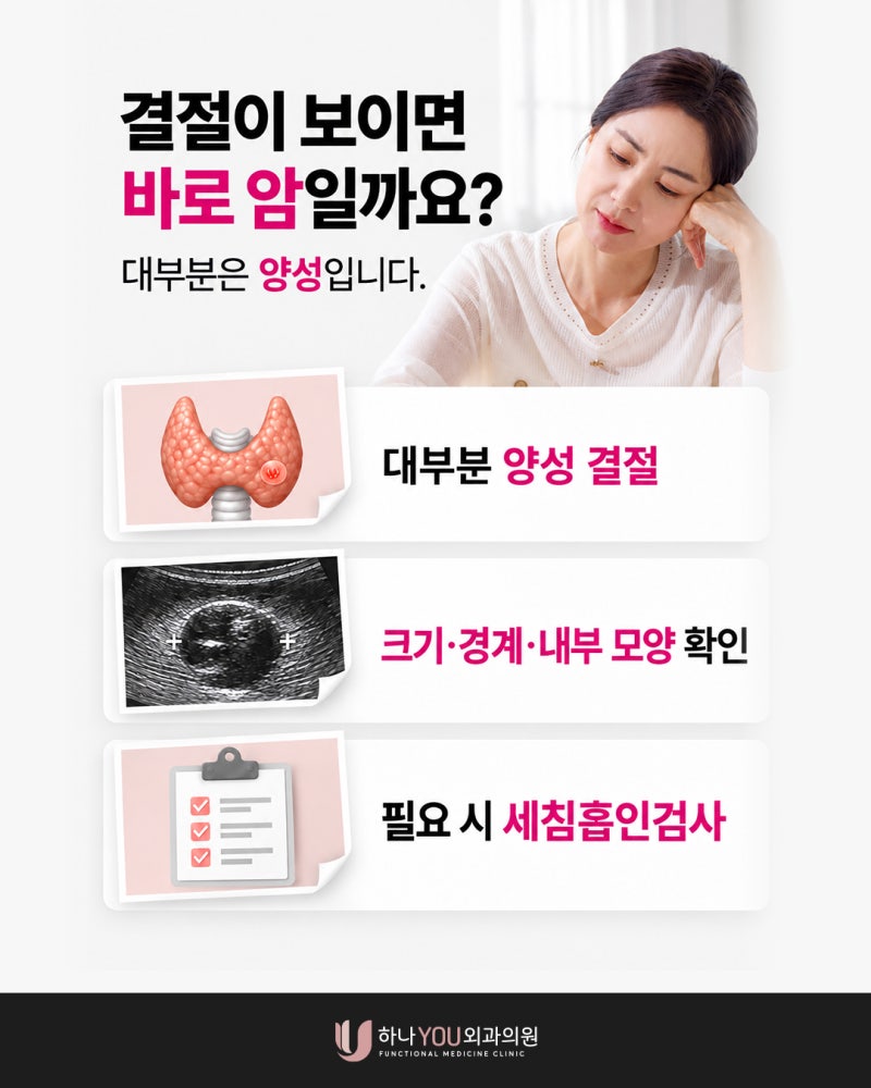 혈액검사가 정상인데도 서면갑상선초음파가 필요할까요? | 하나유외과의원 사진 5